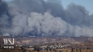 New, Fast-Spreading Wildfire Prompts Evacuations in Los Angeles County | WSJ News