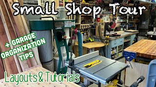 Small Woodworking Shop Tour: Plus Garage Organization Tips