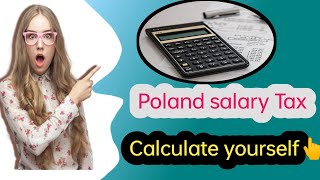 Poland salary tax rate-how to calculate-poland Minimum salary-poland net salary