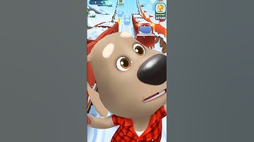 Talking Tom Gold Run Funny Fails Android iOS Gameplay #talkingtom #shortfeed #shorts