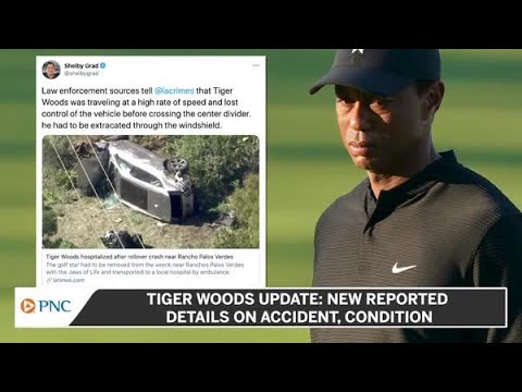 Tiger Woods Update New Reported Details On Accident Condition Youtube