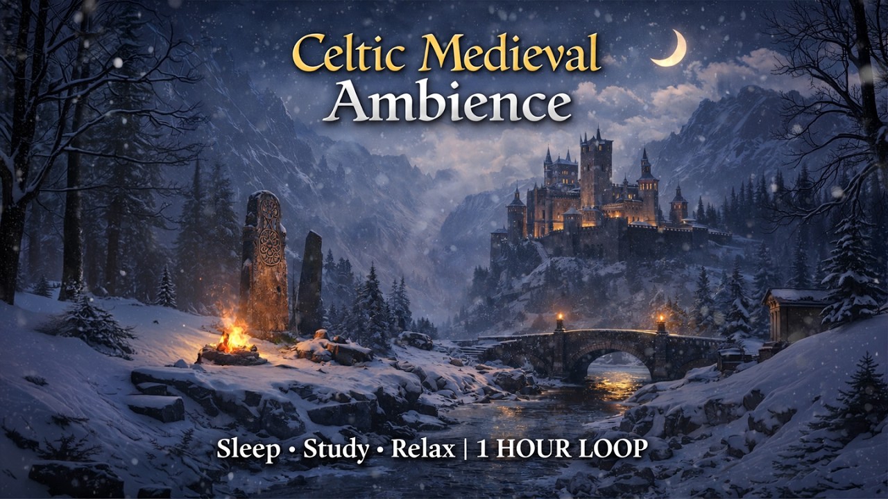 Winter’s Ancient Echoes | Dark Celtic Music & Atmospheric