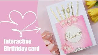 ✨Interactive Birthday Card with cute Surprise!✨