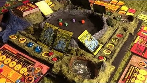 BOARDGASM  Dungeon Degenerates GameBoard