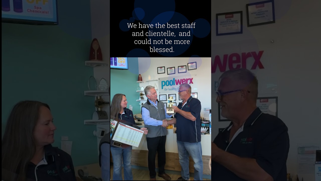 Receiving our second PSN & Jandy Top 50 Service Company award.