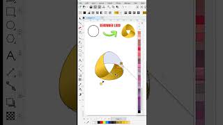 “30 sec me Pro Logo Design | CorelDRAW Trick”👌 #logo