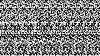Cube Sirds cross-eyed stereogram animation B&W