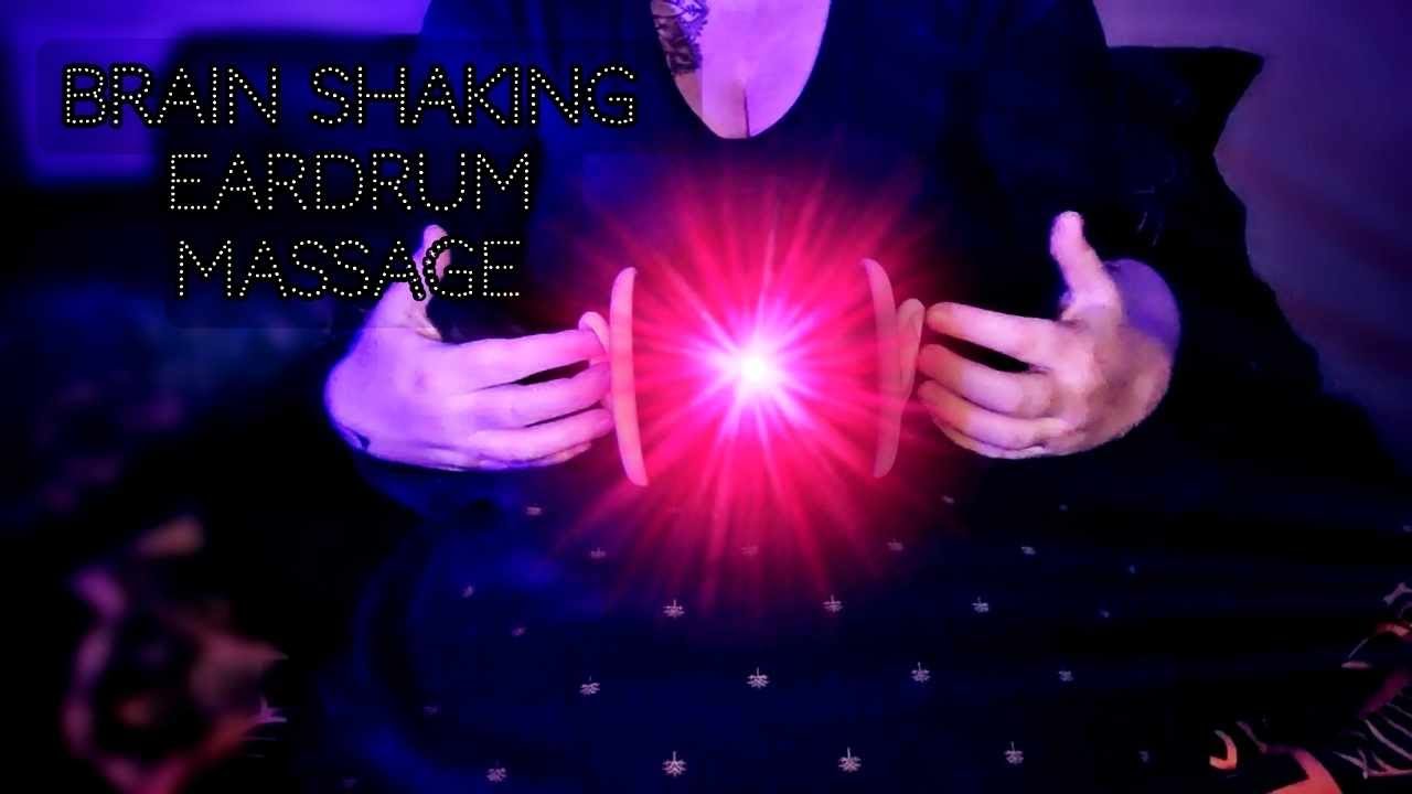 [ASMR] Intense & rough eardrum massage, ear tapping and cupping| Deep ...