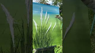 Easy to learn, you can even draw roadside foxtail grass.#draw #drawtogether #healingsystem #painting
