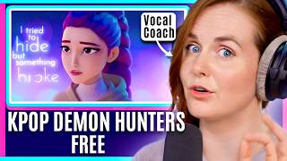 Why Is 'Free' So EMOTIONAL?! | Rumi & Jinu Vocal Coach Analysis | KPop Demon Hunters Reaction