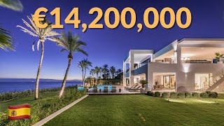 Inside a €14,200,000 Beachfront Luxury Villa!