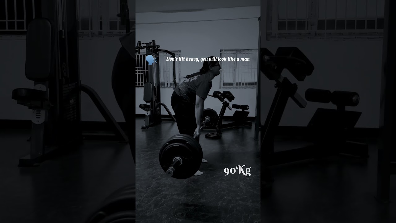 Lifting heavy will make you stronger not manly ❤️ 