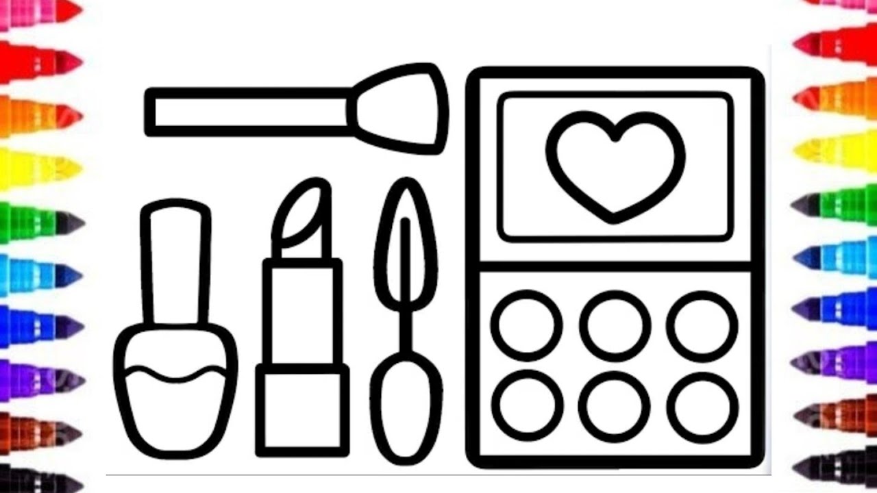 Make-up set 👩‍🎤Drawing Painting And colouring for the preschool kids and toddlers