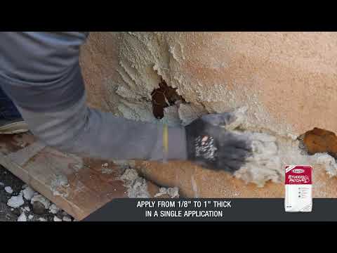 Rapid Set® Stucco Patch (Fast-Setting Stucco Repair Material)