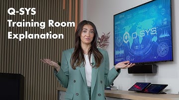 Q-SYS Training Room explanation