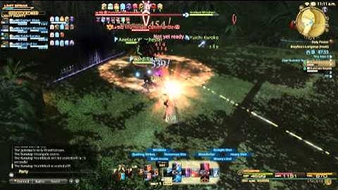 FFXIV ARR Braylfox Speed Run 2 bosses in 5mins as BRD