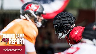 Bucs Practice in Indoor Facility | Training Camp Report