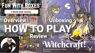 Witchcraft Solo Board Game | Unboxing, Rules Overview & Review | Salt & Pepper Games | Fun in a Box! screenshot 5