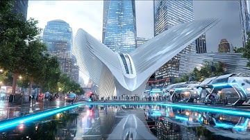 Future City - New York in 2030 | Sci-Fi AI Short Film (4K)