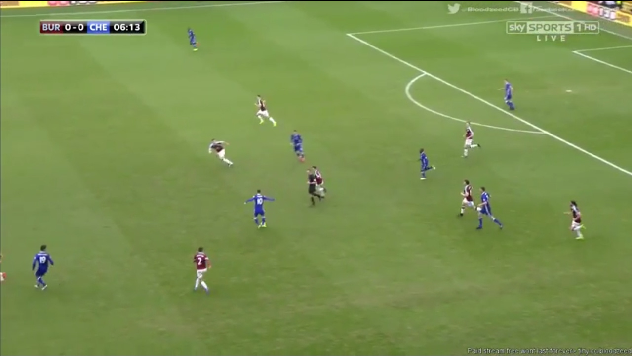 Burnley 1-1 Chelsea - Goals & Highlights - EPL 12 February 2017