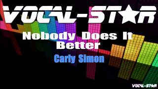 Miniatura del video "Carly Simon - Nobody Does It Better (Karaoke Version) with Lyrics HD Vocal-Star Karaoke"