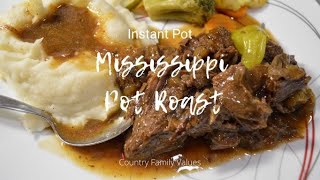 Mississippi Pot Roast (Instant Pot) by Country Family Values 323 views 2 years ago 5 minutes, 42 seconds