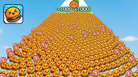 New Satisfying Mobile Gaming Food Run Top Free Gameplay Walkthrough Big Update Max Speed Run