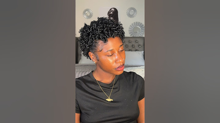 How I style my short natural hair using one product #aveda