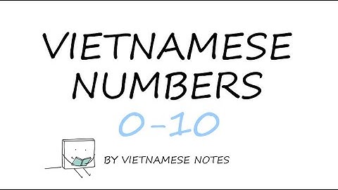 Vietnamese Numbers (0-10)