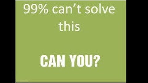 99.9% of us can’t solve this problem - Toughest SUDOKU ever