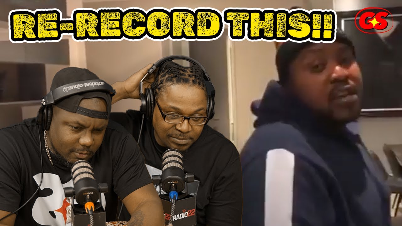 STOGIE T, RECORD THIS IN THE STUDIO!! 