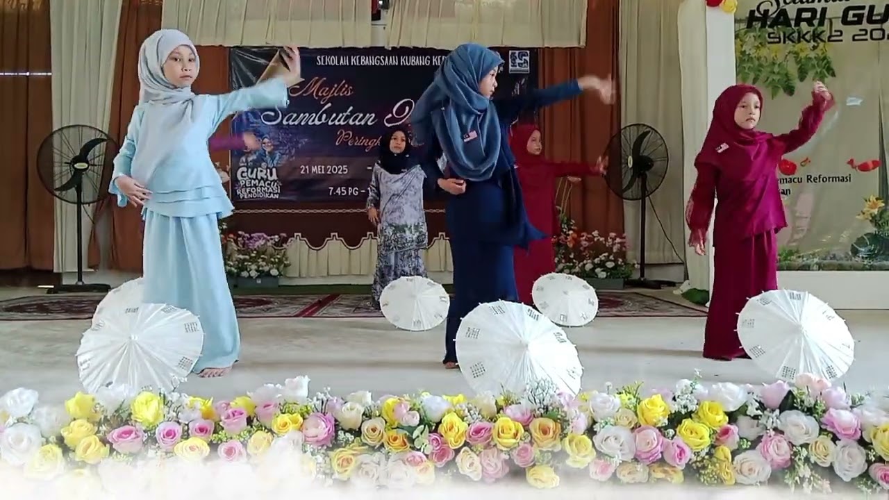 MEDLEY TARIAN - KETIPANG PAYUNG,KENEK KENEK ODE & BOLE CHUDIYAN OLEH MURID SK KUBANG KERIAN 2 (2025)