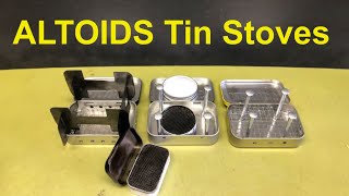 My Altoids Tin Stove Collection