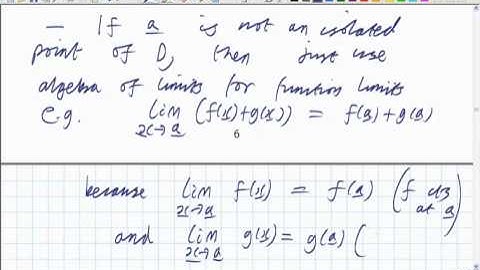 Lecture 15: Math. Analysis - Sandwich theorem for real-valued function limits