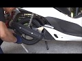 HONDA PCX125のタイヤ交換方法 How to change tires