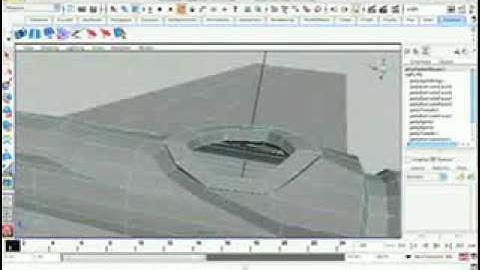 Speed Modeling a spaceship with Maya 8