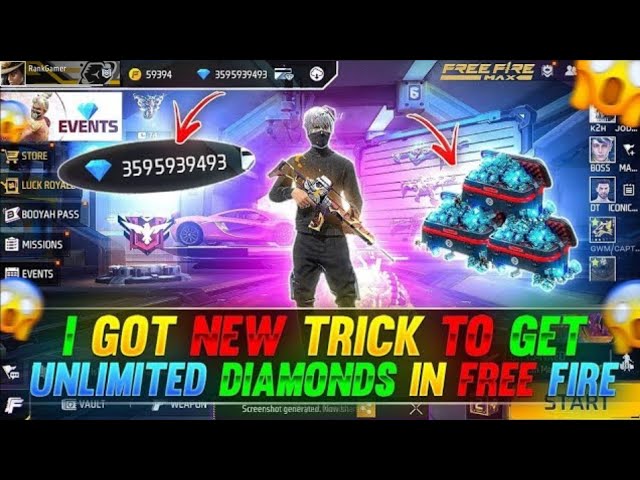 UNLIMITED DIAMONDS FREE FIRE HACK 2023 💎 OB41 LATEST MOD MANU DIAMOND HACK  FREE FIRE APK FILE 📁 