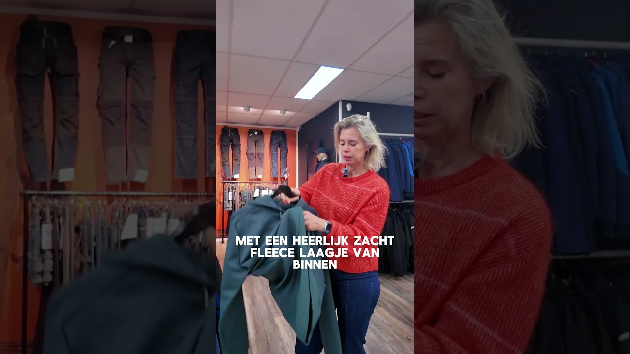 "Wat trek ik aan als het fris is, maar ik geen jas wil dragen?"