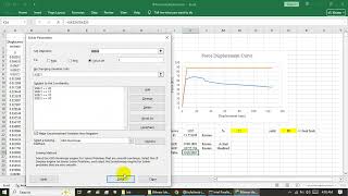 Excel-Based Bilinear Idealization of Force–Displacement Curve with MOO and Goal Seek