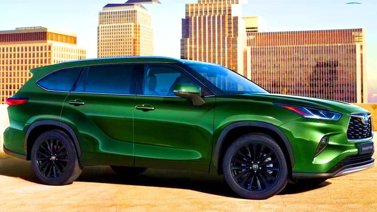 2023 TOYOTA HIGHLANDER FACELIFT (Rich Cypress Green Metallic Paint