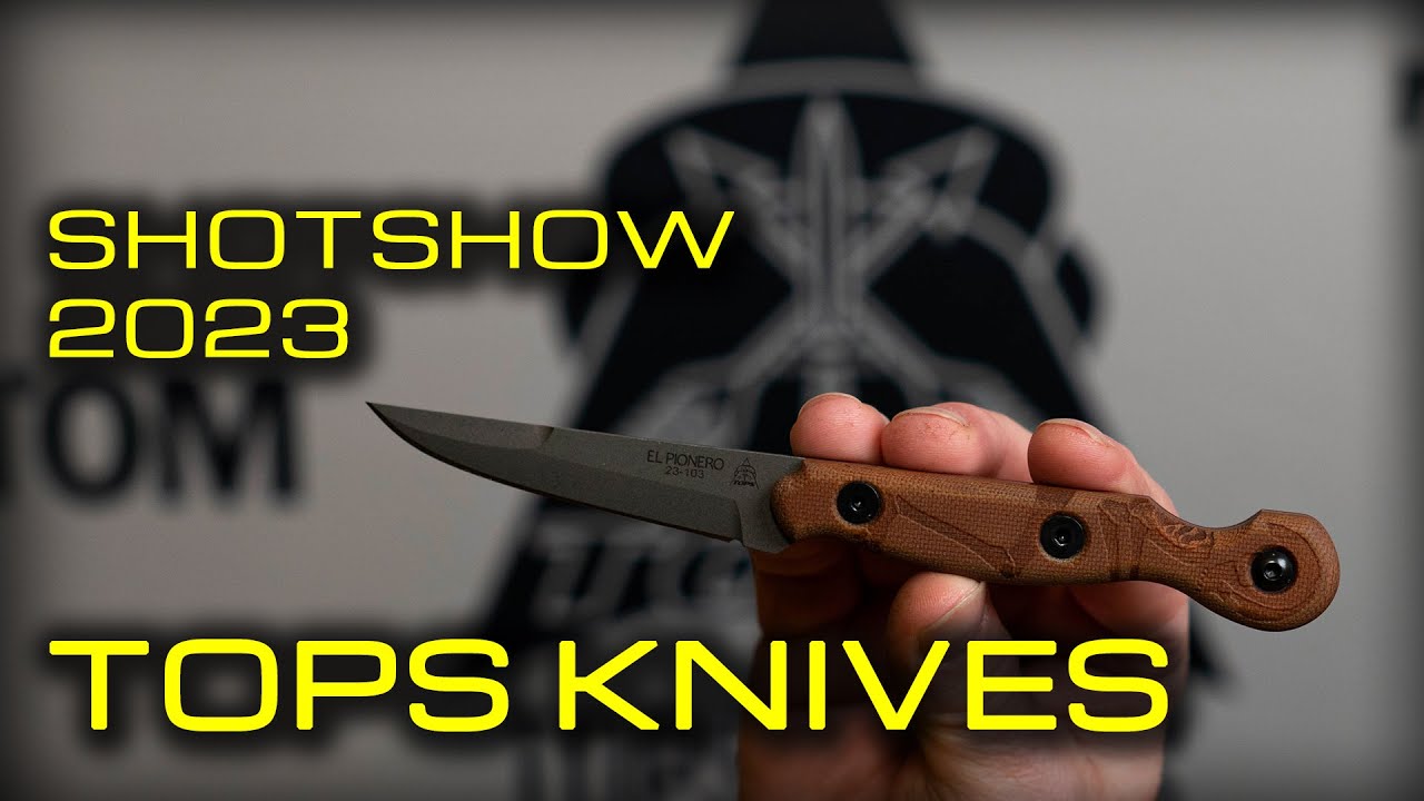 SHOT SHOW 2023 HOTWASH TOPS KNIVES YouTube