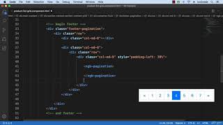 007 Angular Project Pagination Enhance HTML template to use Pagination Component 157