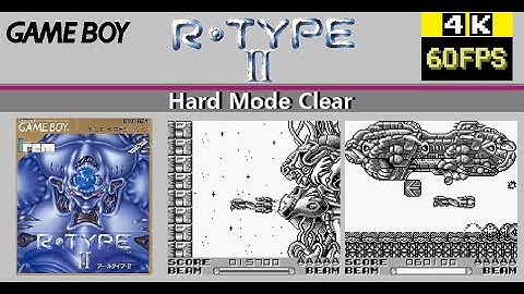 [GB] R-TYPE 2 アール・タイプ2 Hard Mode Clear