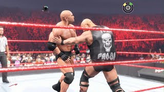 WWE 2K24 AttitudeEra PS5 WWFJudgementDay Steve Austin vs Goldberg