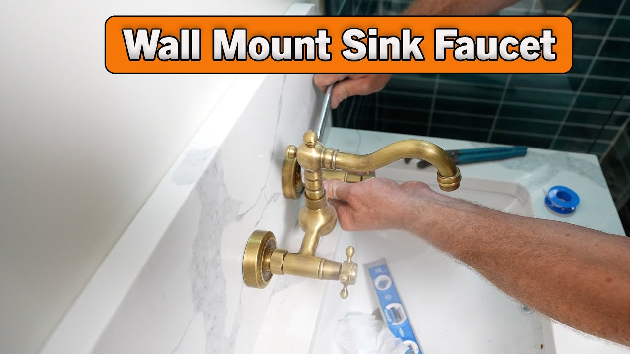 How to Hang a Wall Mount Sink and Plumb it Too! » The Unprofessional