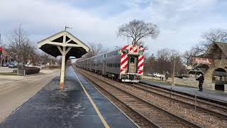 12/21/20 - Morning railfanning Winnetka and Kenilworth, IL w/ double headers