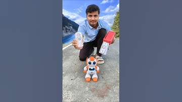 😍RC Smart Robot with Money Gun| Fun Test Challenge🔥#shorts