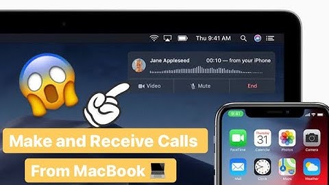 How to Make and Receive calls from your MacBook in 2020.