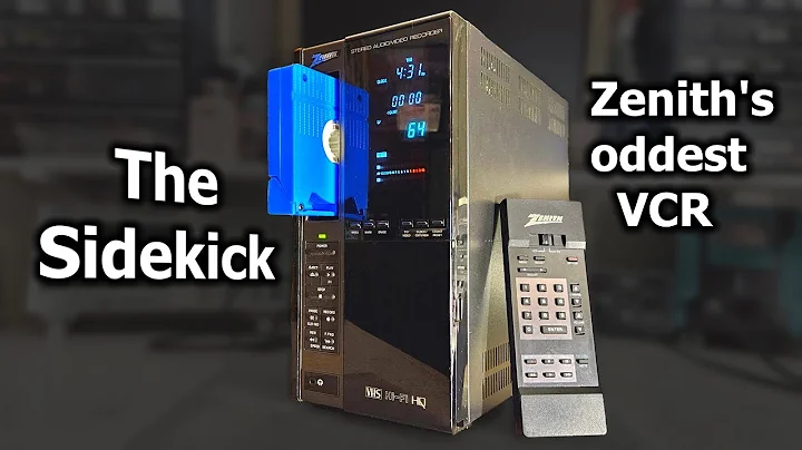 The Zenith "Sidekick" VCR (VRD-530HF from 1988)