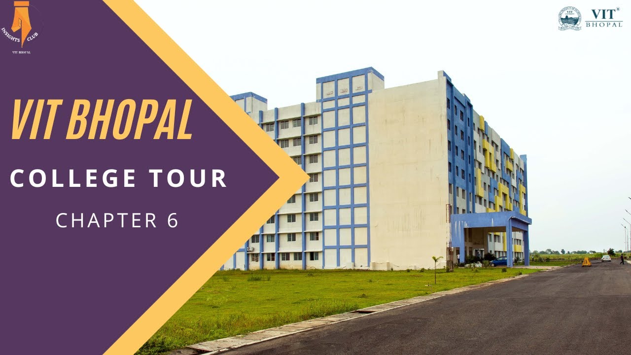 College Tour | Boys Hostel Block 1 | Insights Club | VIT Bhopal - YouTube